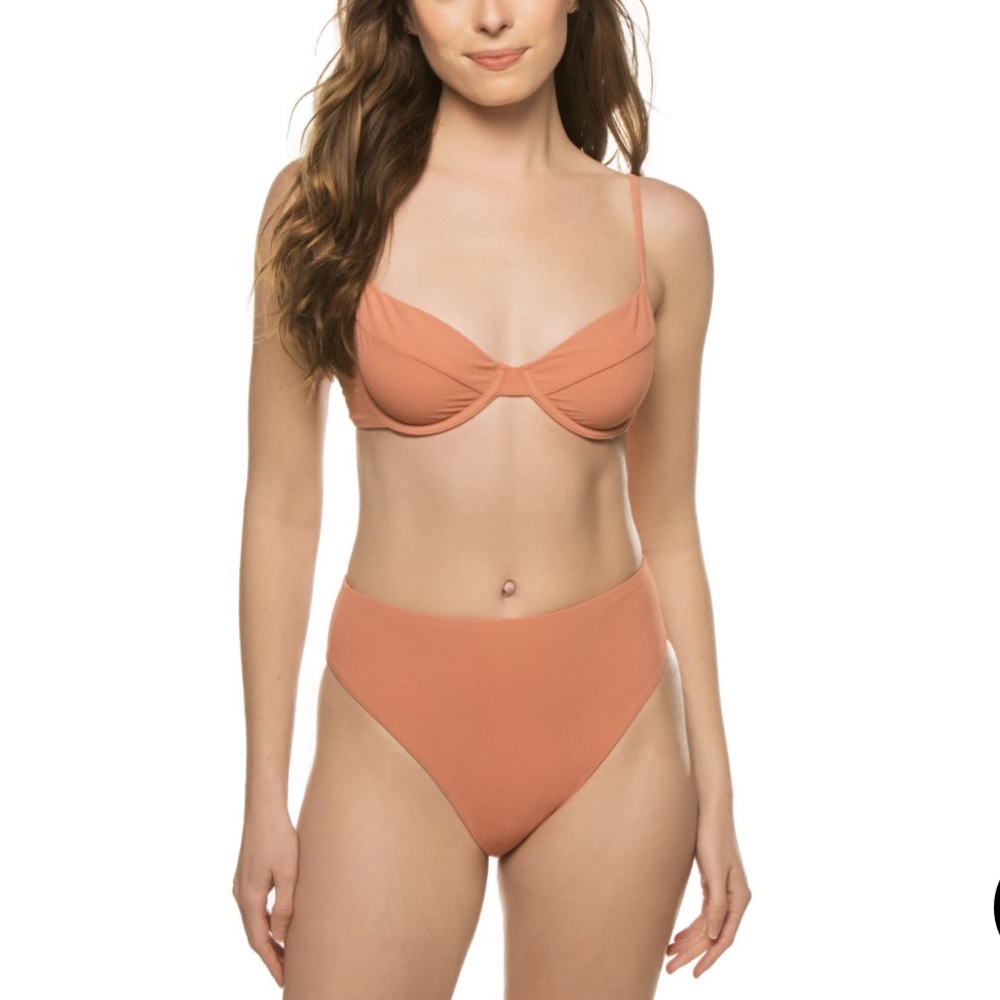 Weworewhat clay underwire bikini medium brand new
